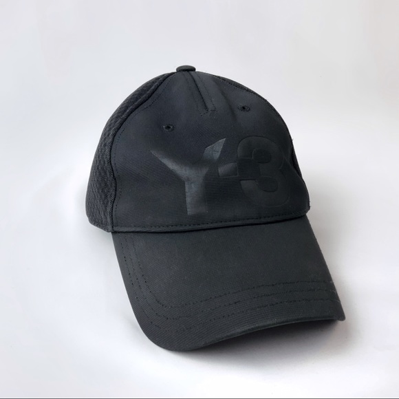 ADIDAS Y-3 black baseball cap Snap back - Picture 1 of 3